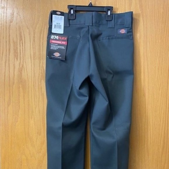 NWT Men's Dickie's Original Fit Twill Flex Pants - Picture 2 of 3